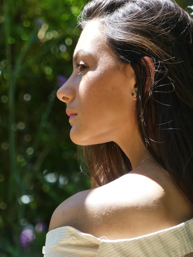 Portrait en extérieur